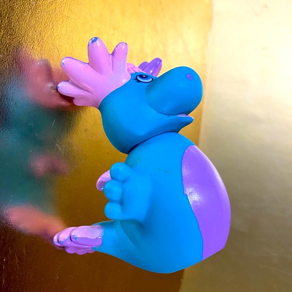 DISNEY WUZZLES VINTAGE 1985 MOOSEL THE MOOSE POSABLE PVC COLLECTIBLE FIGURE RARE - Picture 6 of 7